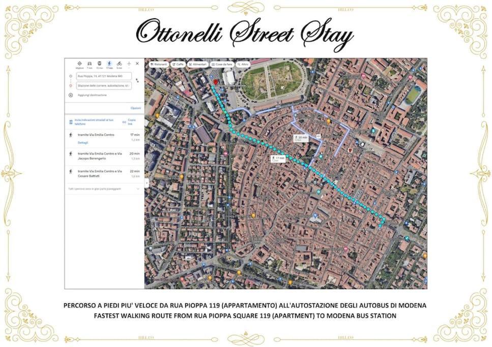 Ottonelli Street Stay- Wifi Fibra Free Tra Storchi & Centro Storico Modena Exterior photo